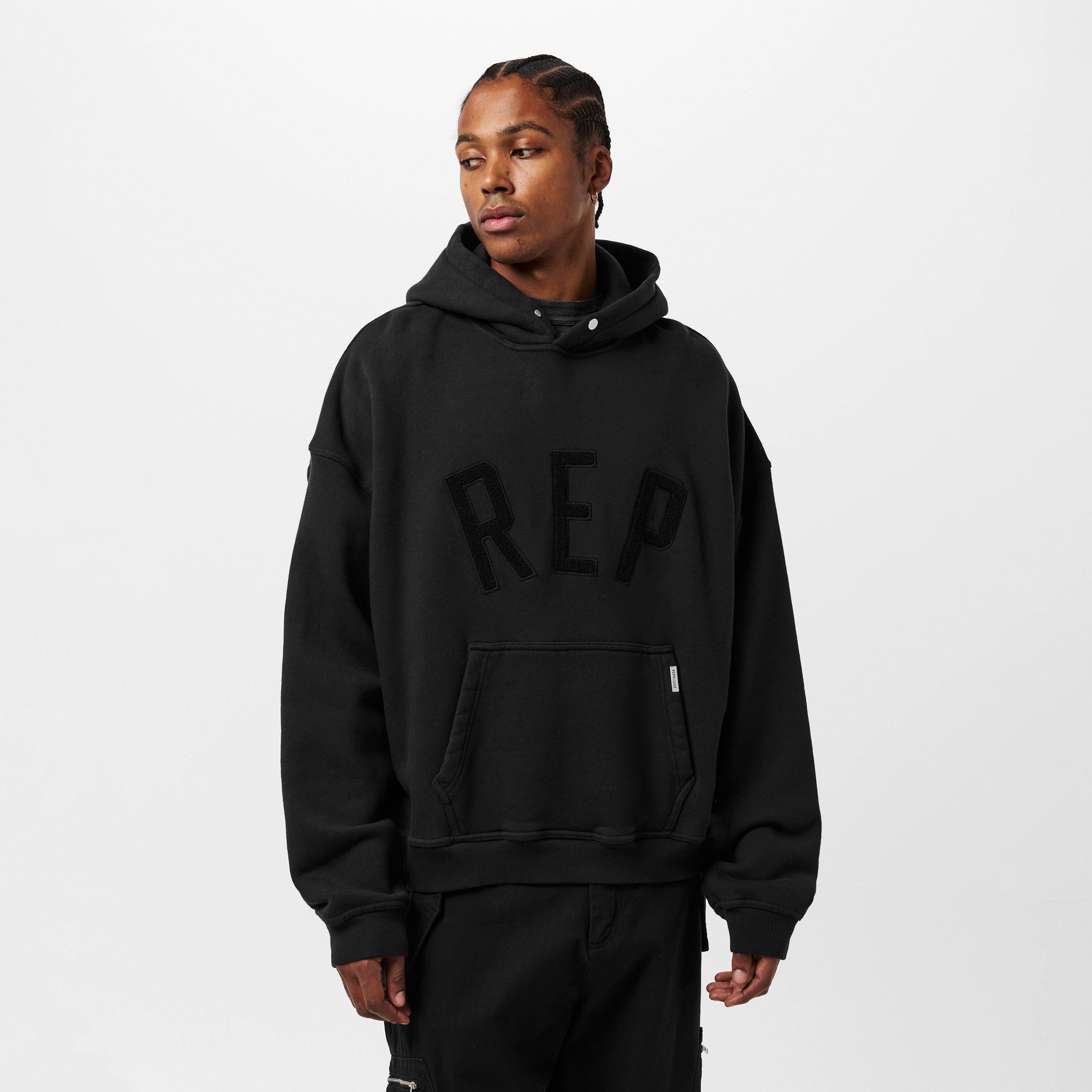 Men's Applique Hoodie