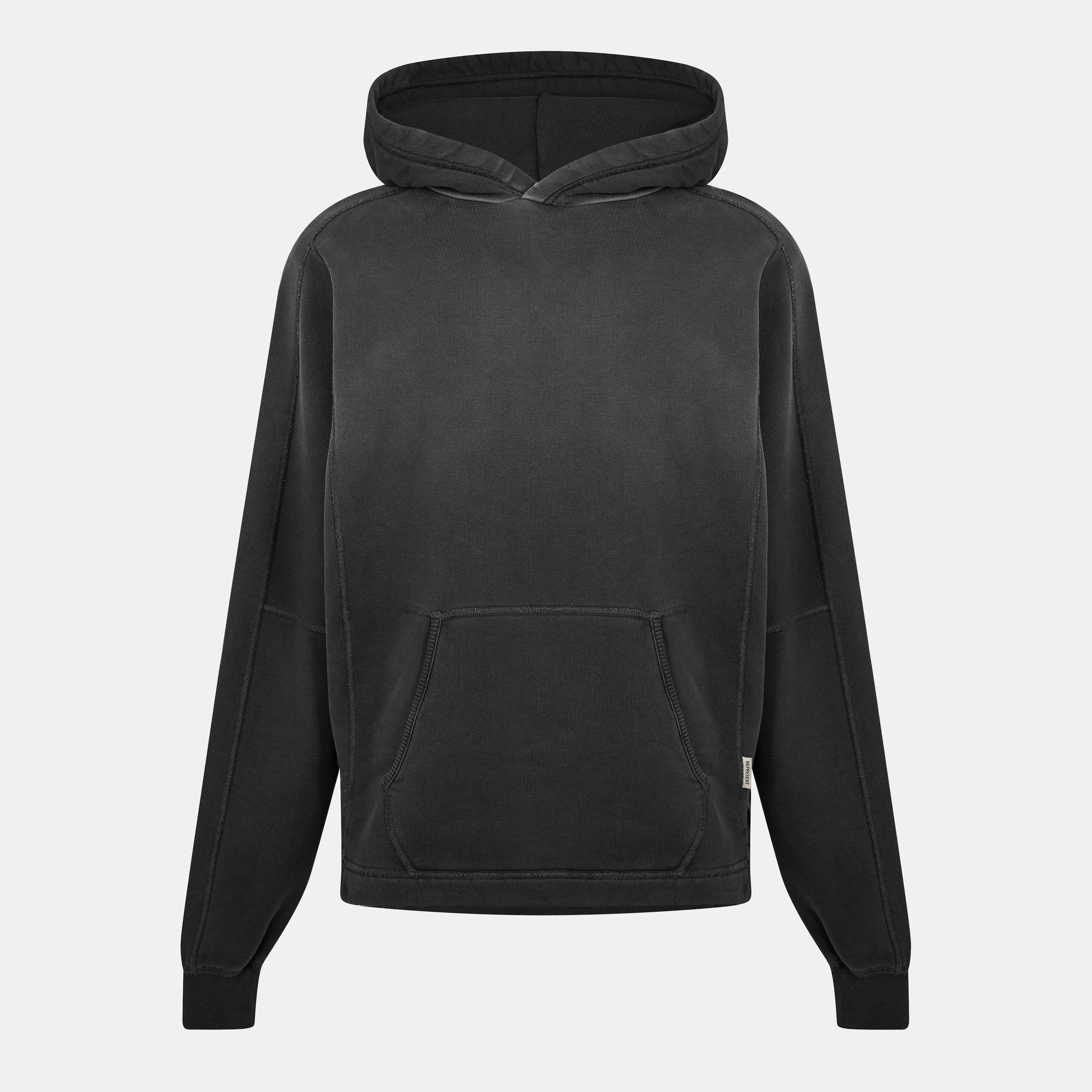 Rep Stepped Detail Relaxed Fit Hoodie
