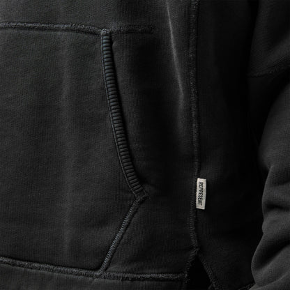 Rep Stepped Detail Relaxed Fit Hoodie