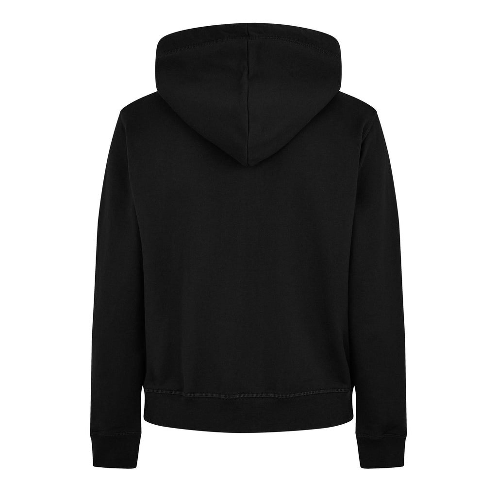 Logo Print Zip Hoodie