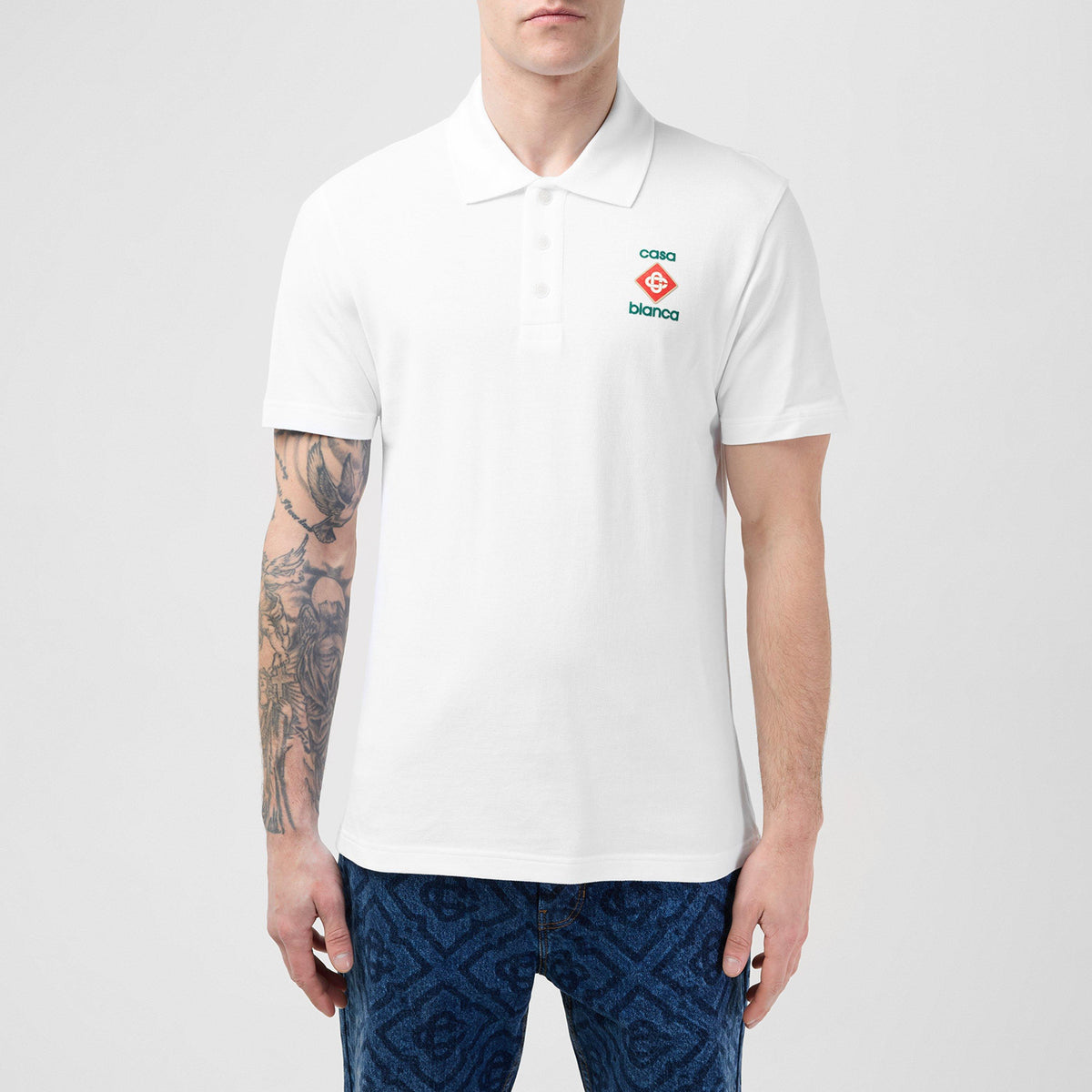Logo Piqué Polo Shirt