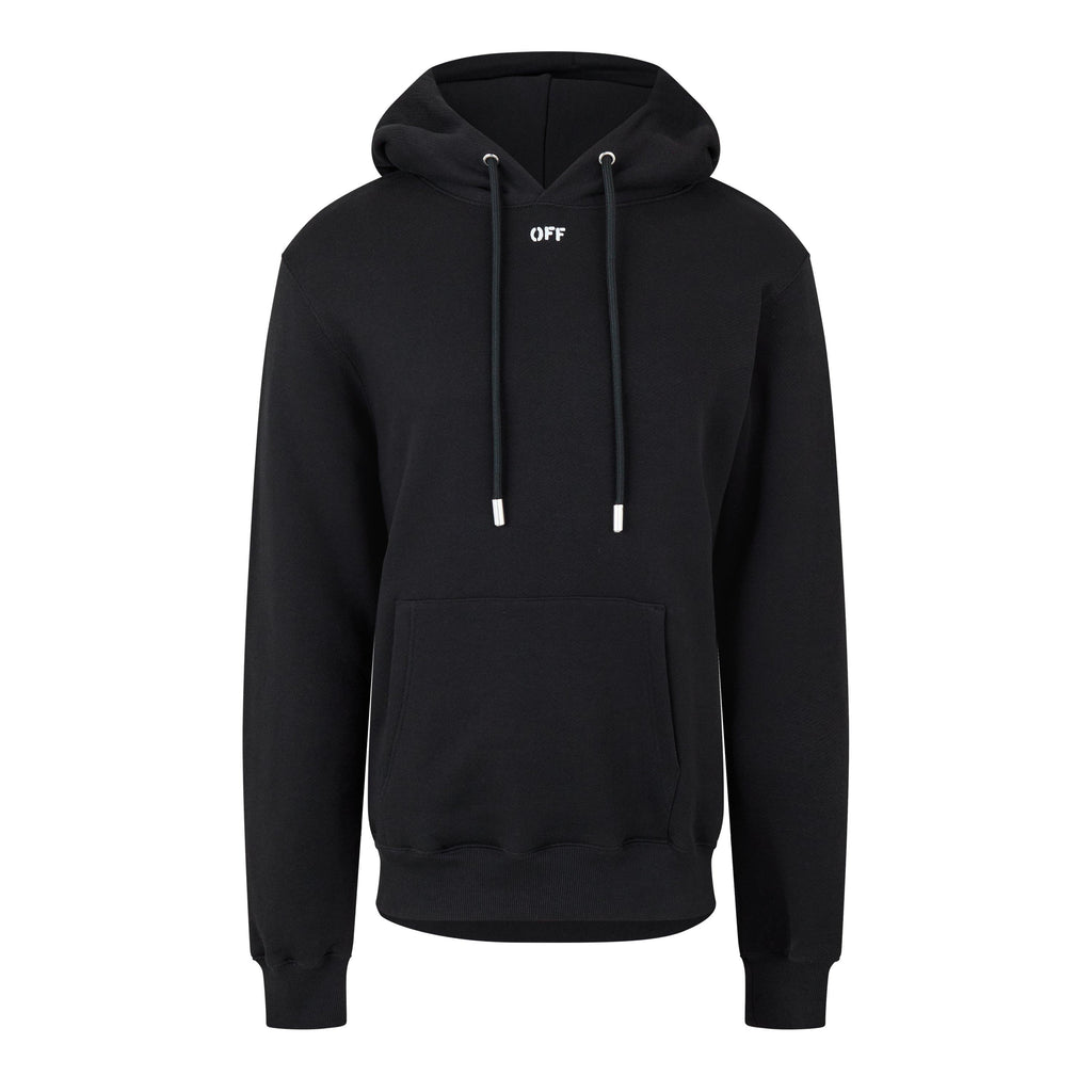 Arrow Print Logo Hoodie