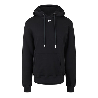 - Arrow Print Logo Long Sleeve Hoodie