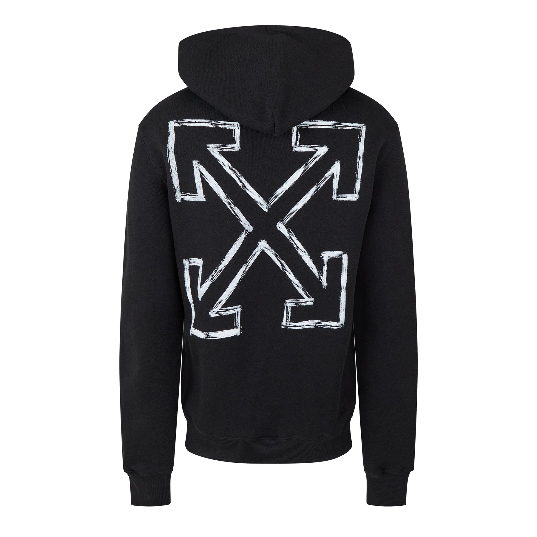Men's Arrow Print Logo Hoodie