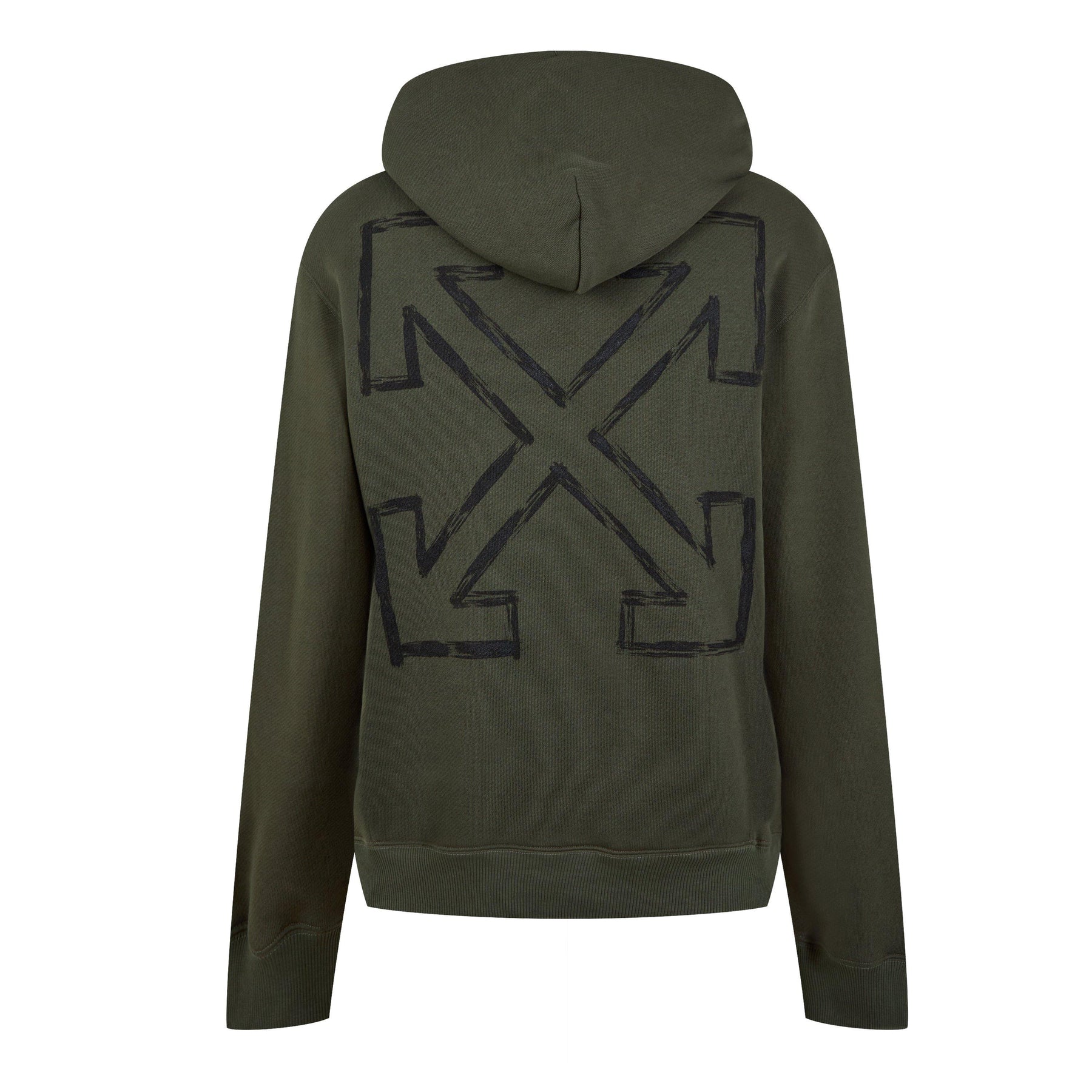 Men's Arrow Print Logo Hoodie