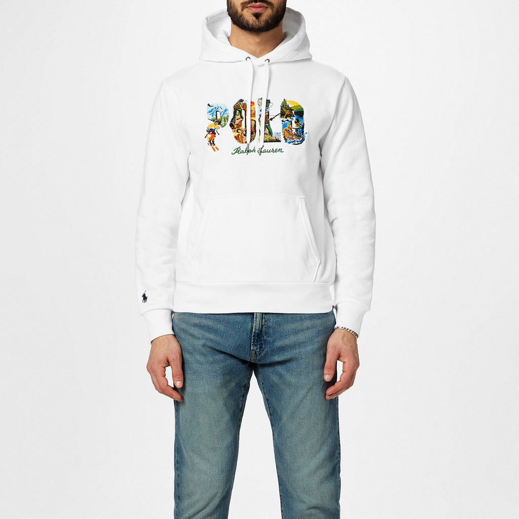 Graphic Polo Hoodie