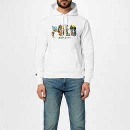 Graphic Polo Hoodie