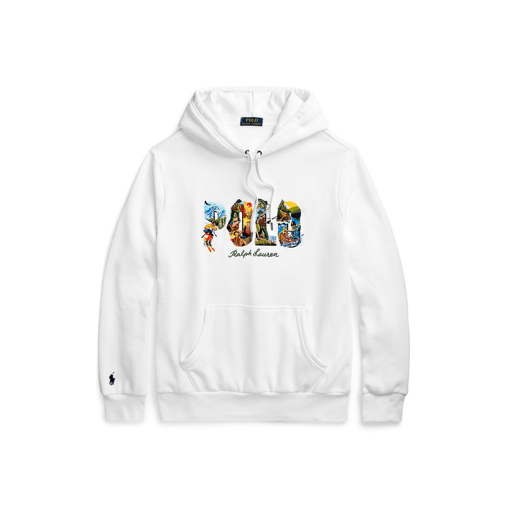 Graphic Polo Hoodie