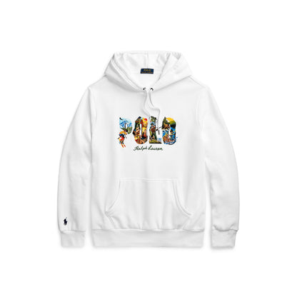 Graphic Polo Hoodie