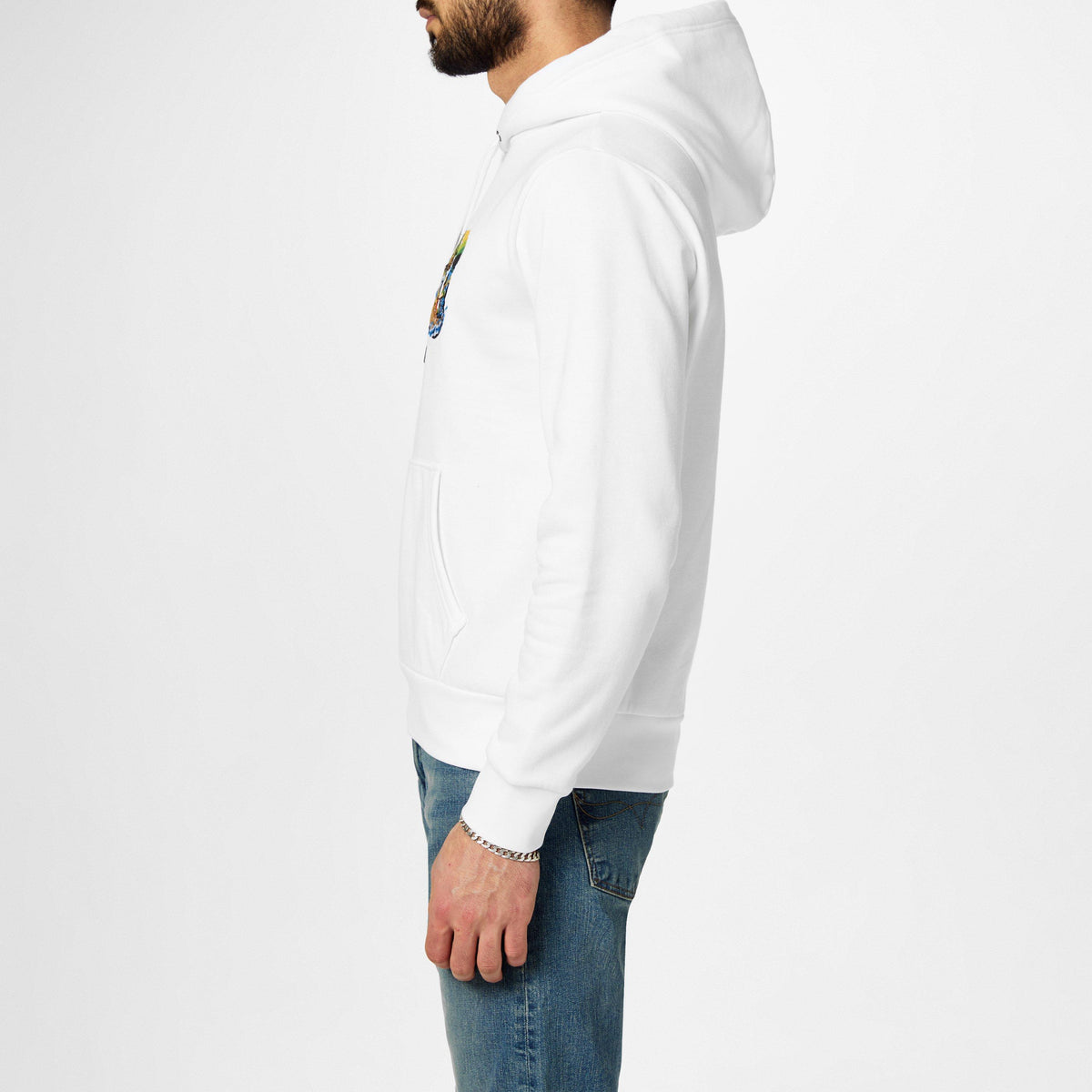 Graphic Polo Hoodie
