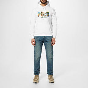Graphic Polo Hoodie