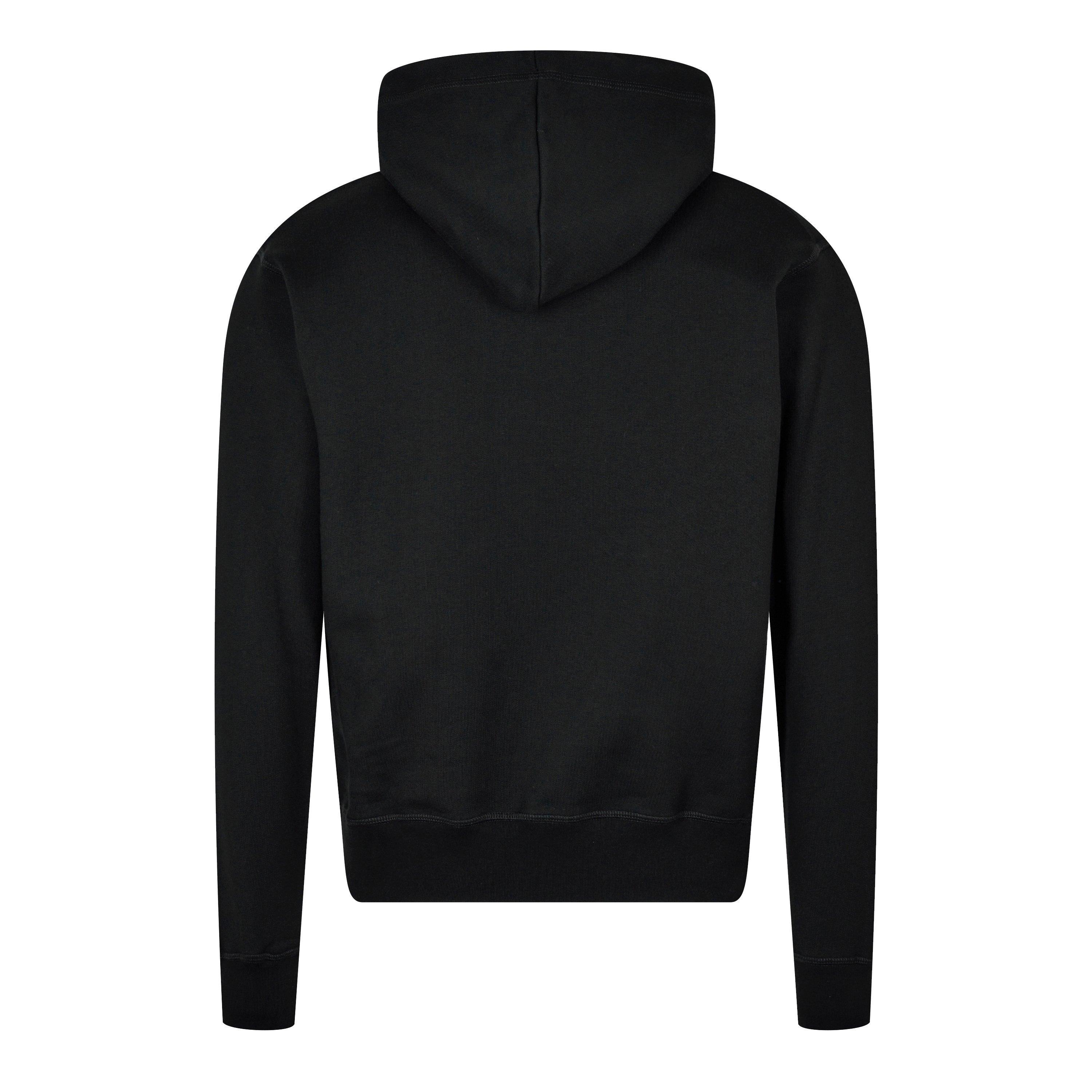 Icon Print Cotton Hoodie