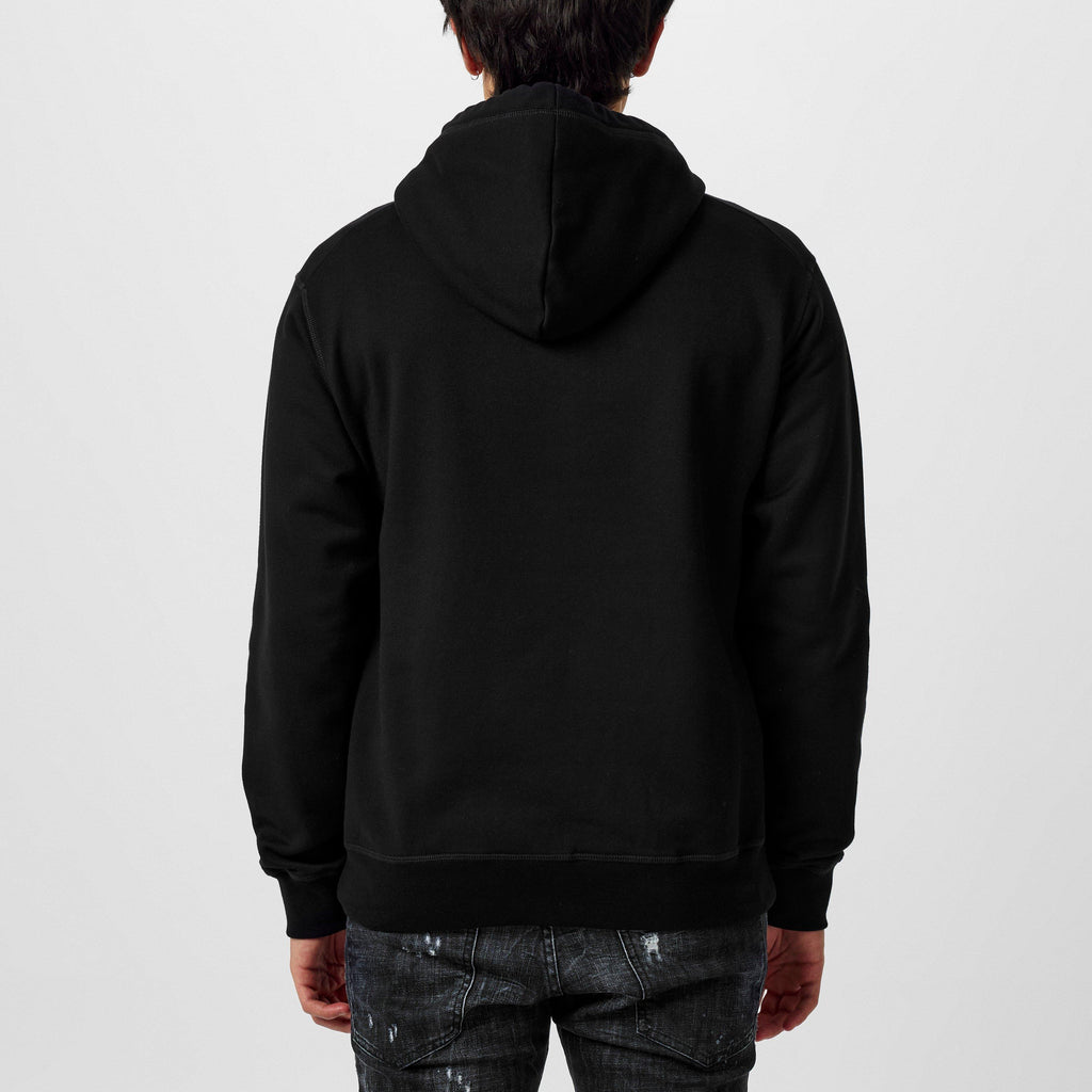 Icon Print Cotton Hoodie