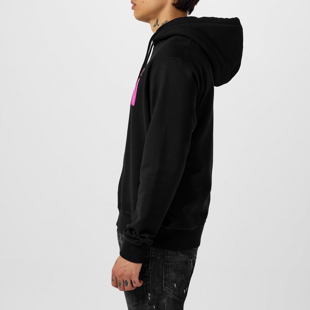 Icon Print Cotton Hoodie