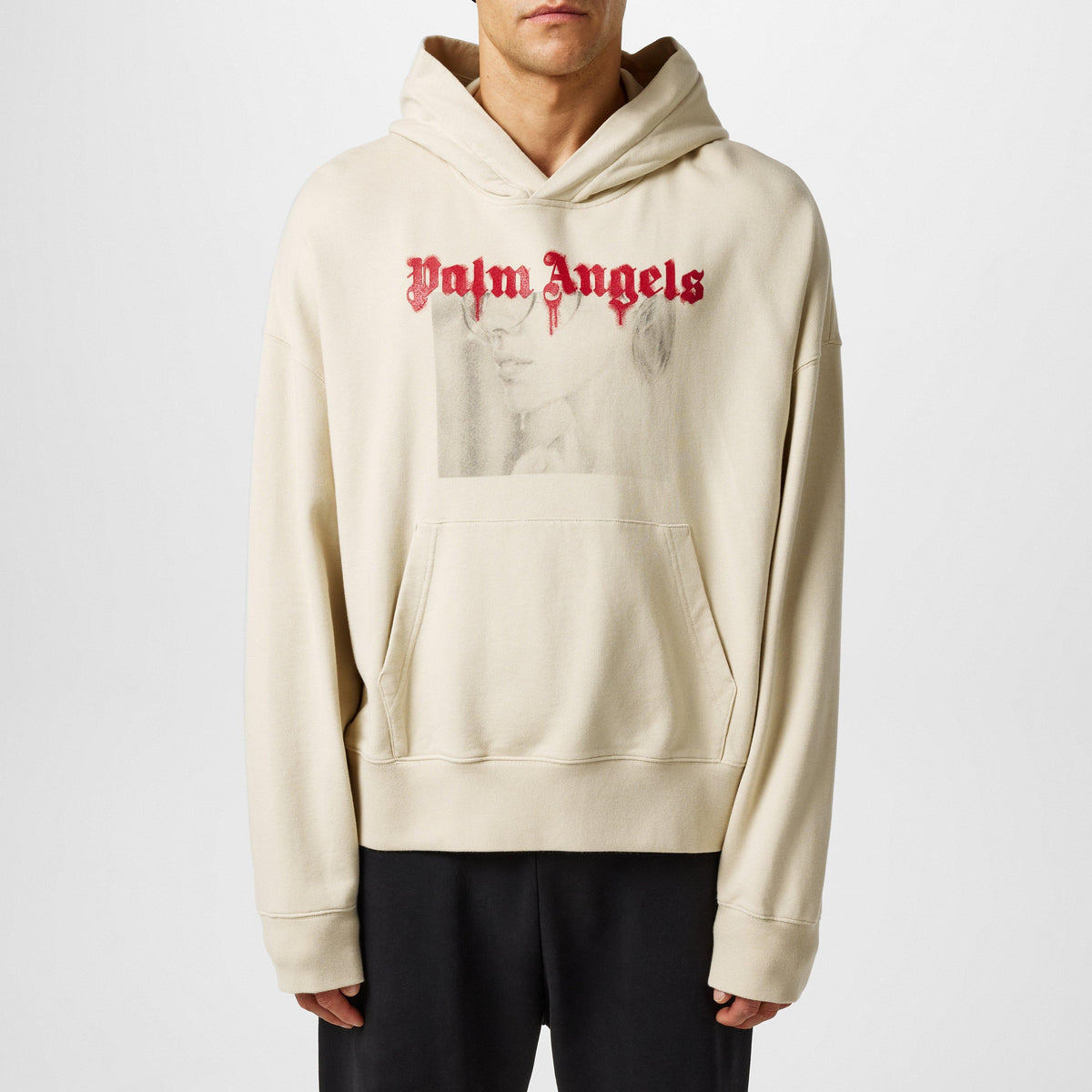 Portrait Over The Head Hoodie