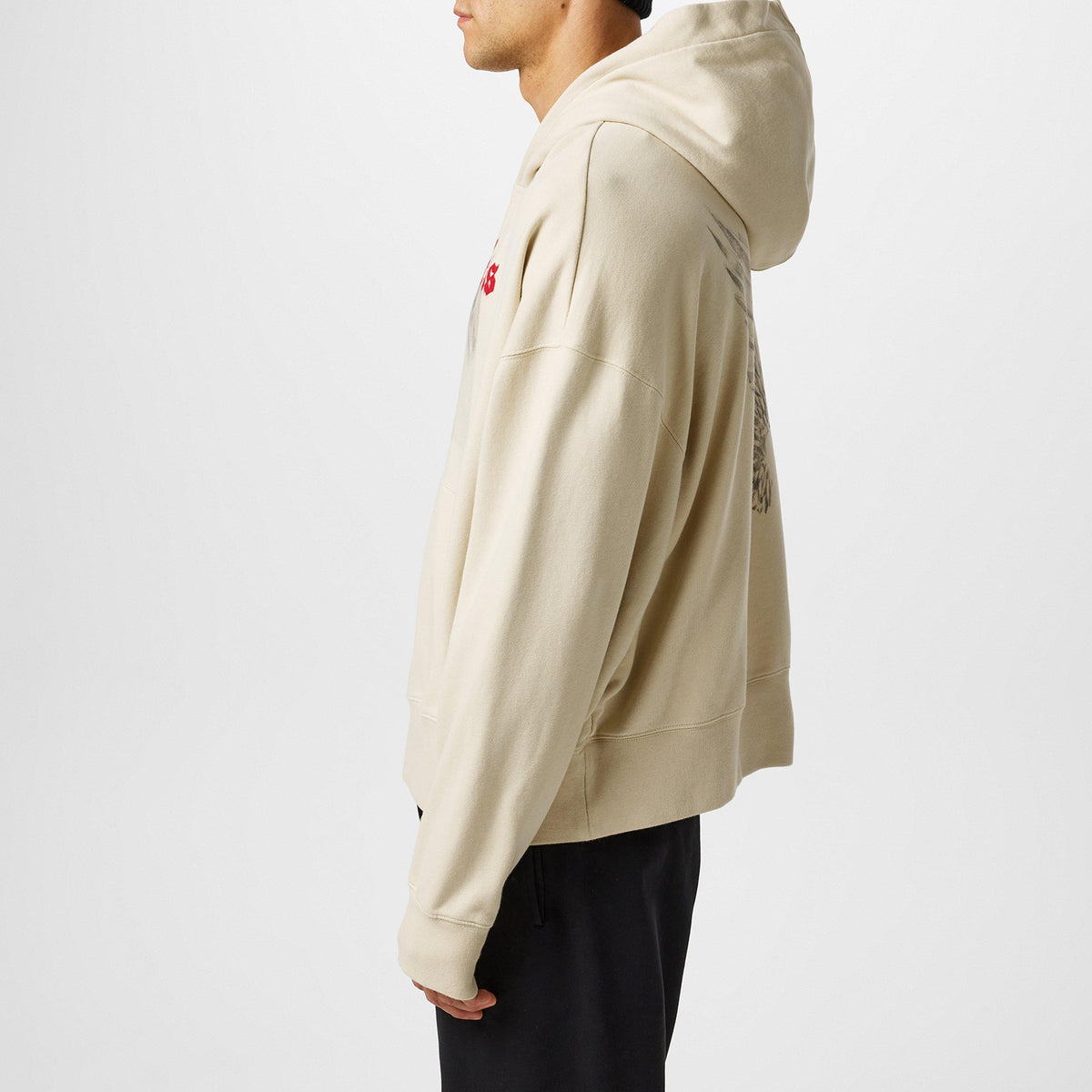 Portrait Over The Head Hoodie
