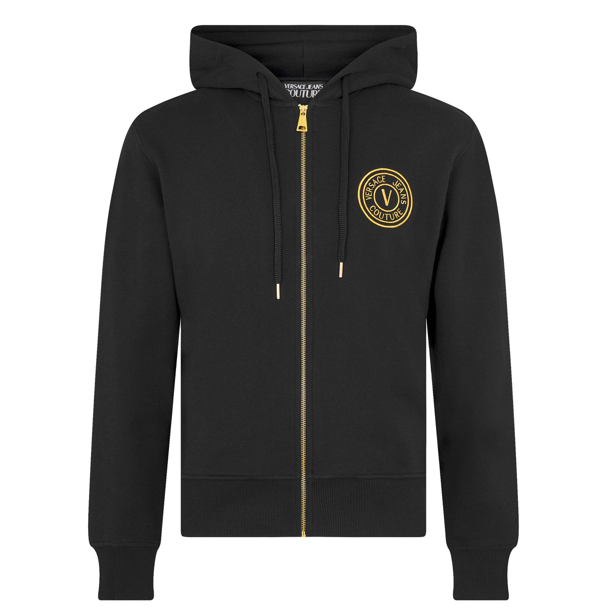 Foil Stamp Zip Hoodie