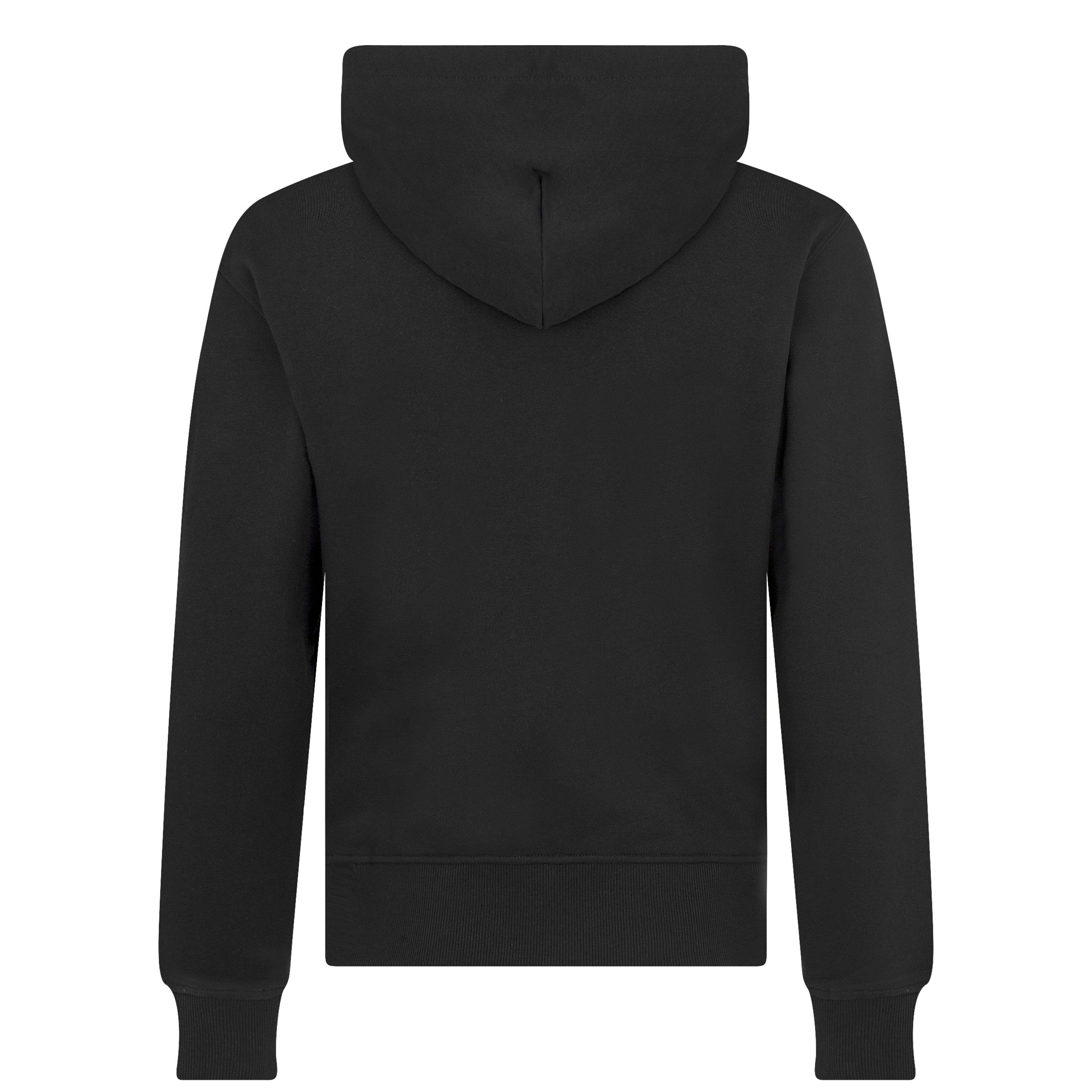 Foil Stamp Zip Hoodie
