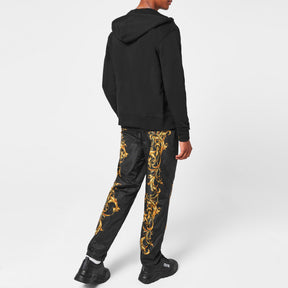 Foil Stamp Zip Hoodie