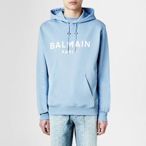 Men's Logo Cotton Printed Hoodie
