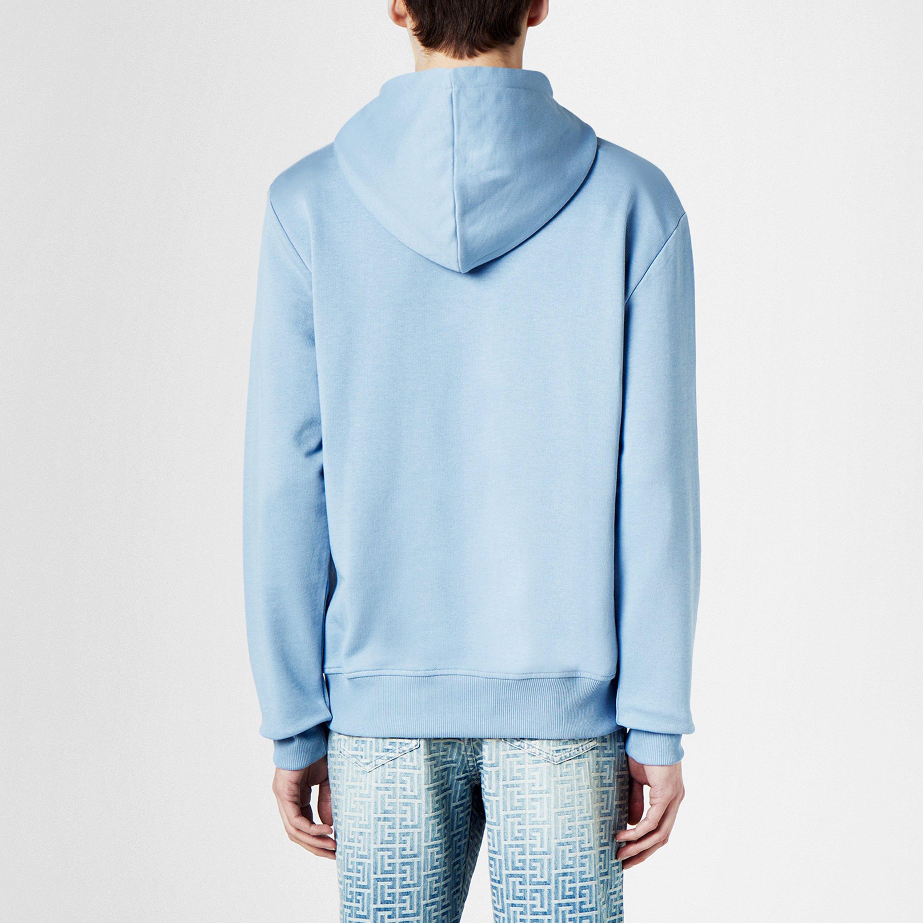 Men's Logo Cotton Printed Hoodie