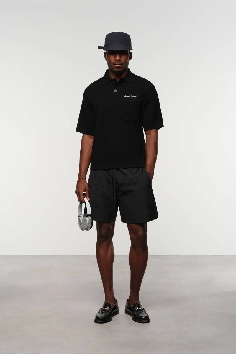 pique knitted polo