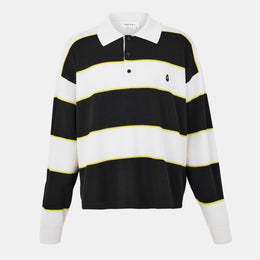Rugby Contrasting Collar Polo Shirt