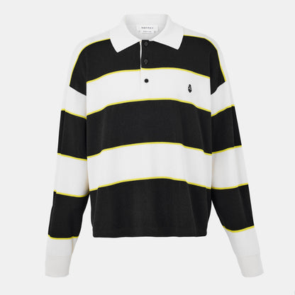 Rugby Contrasting Collar Polo Shirt