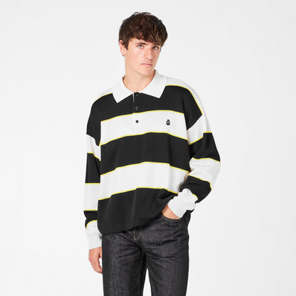 Rugby Contrasting Collar Polo Shirt