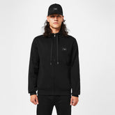 Rubber Plate Zip Hoodie