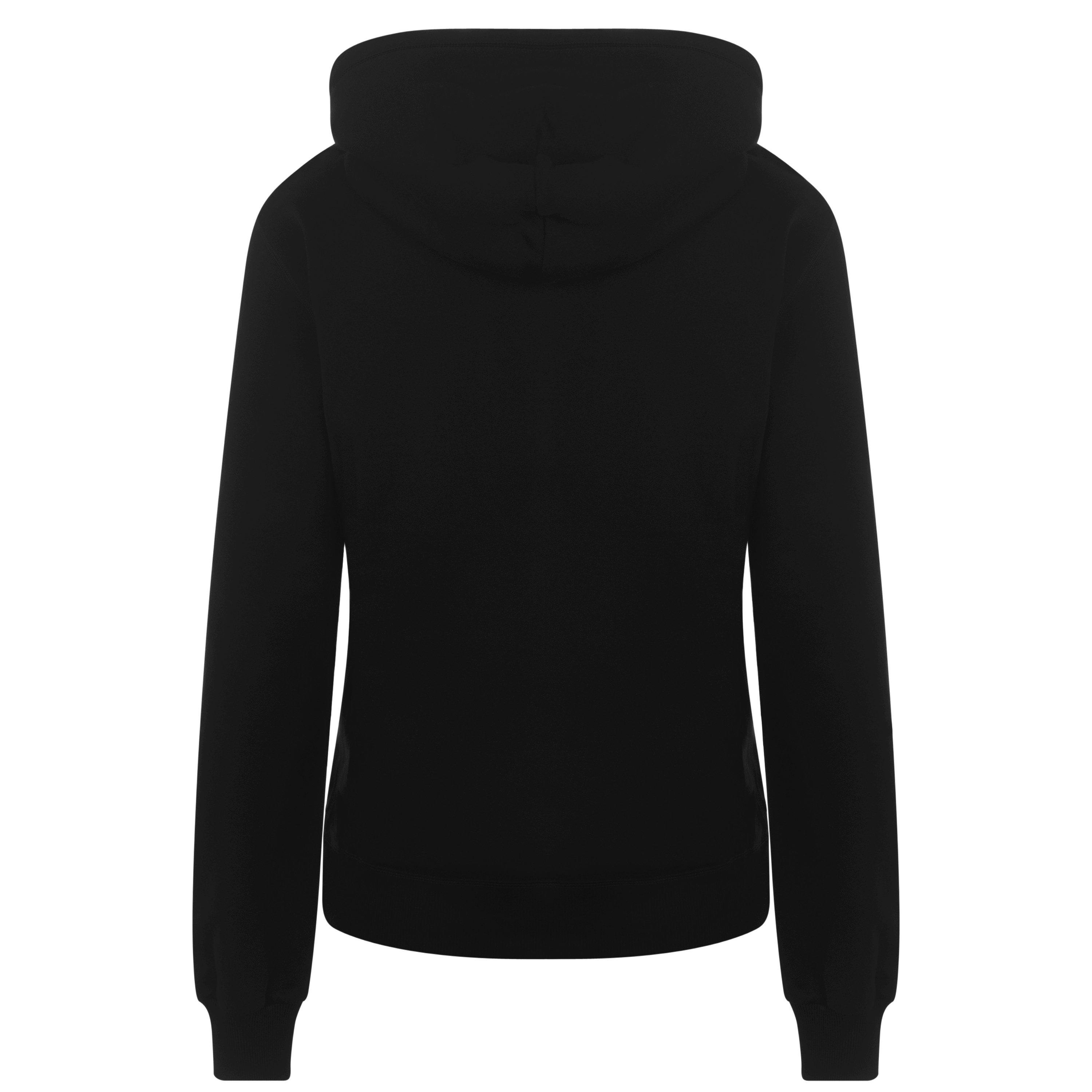 Rubber Plate Zip Hoodie