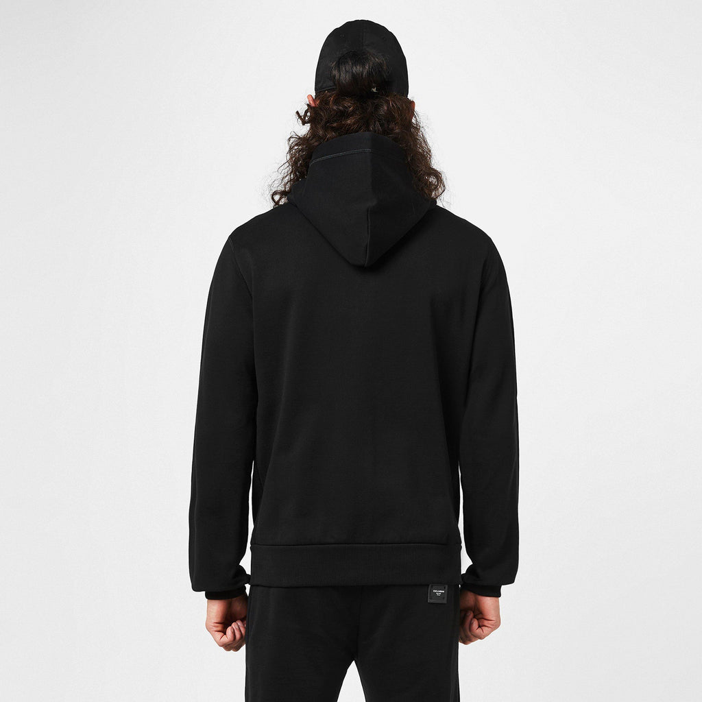 Rubber Plate Zip Hoodie