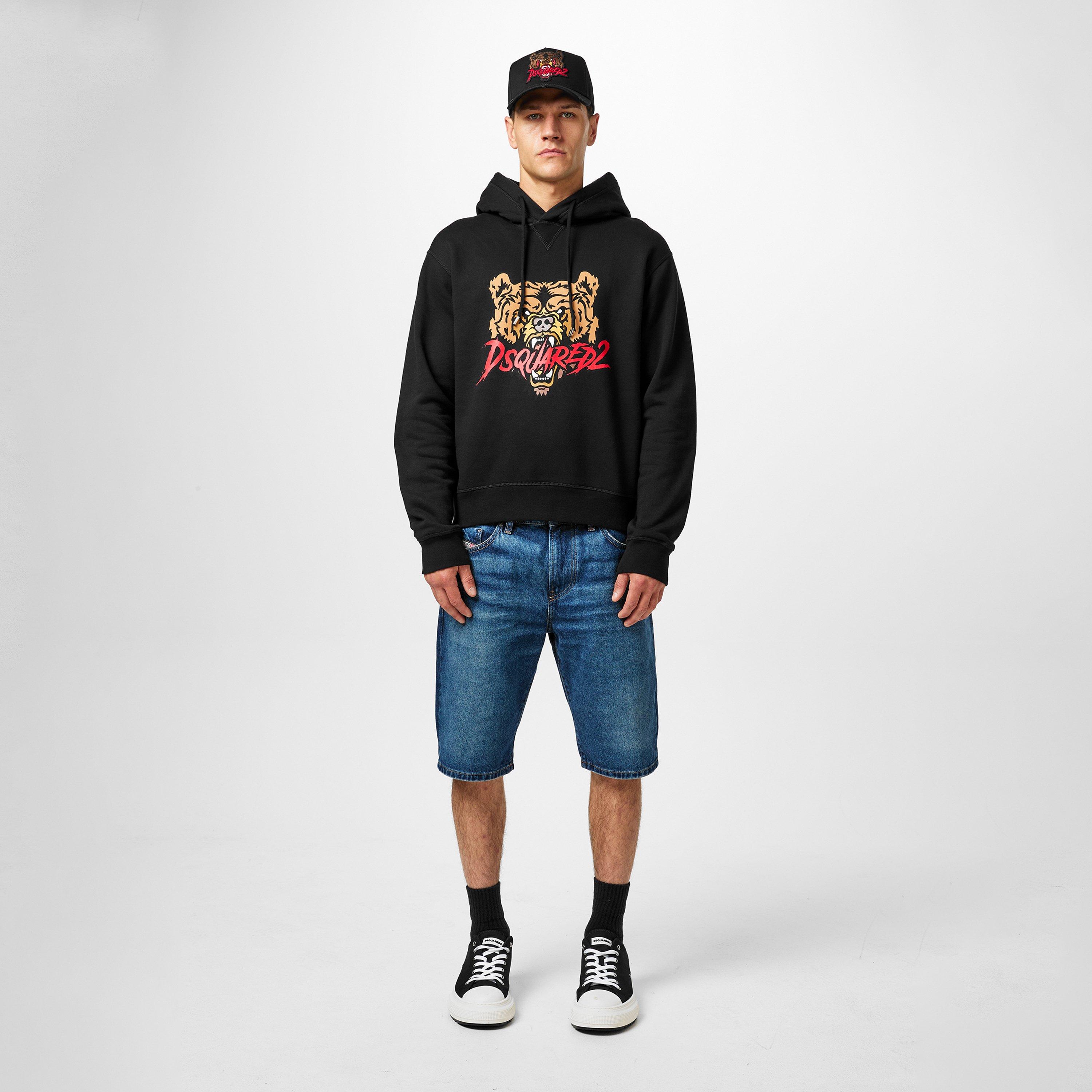 Cool Fit Bear Logo Hoodie