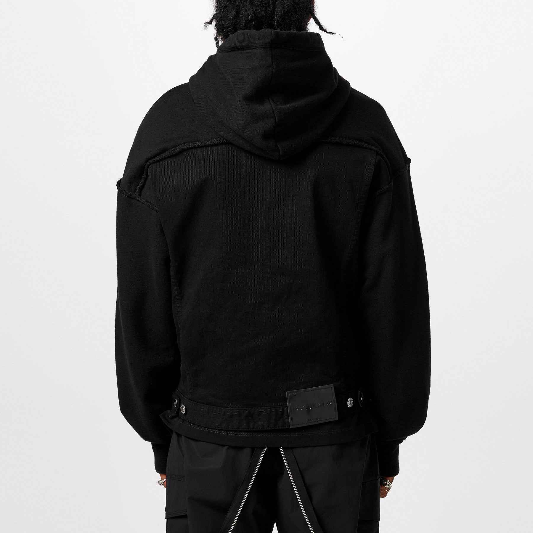 Hooded Denim Jacket