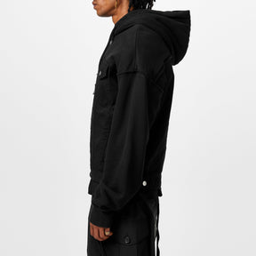 Hooded Denim Jacket