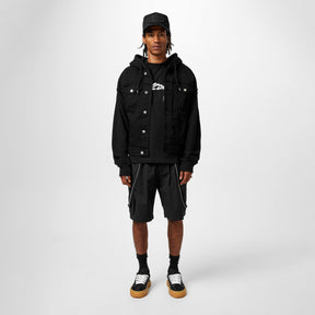 Hooded Denim Jacket