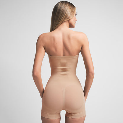 Seamless Sculpt Strapless Shortie Bodysuit