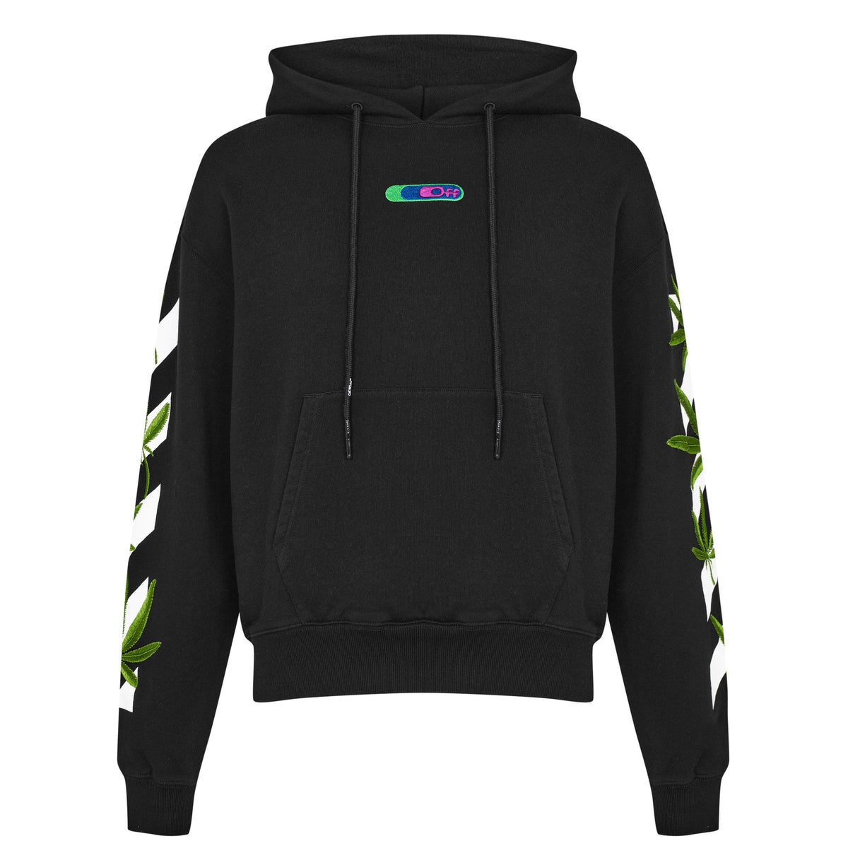 Men's Weed Arrows Over The Head Design Hoodie