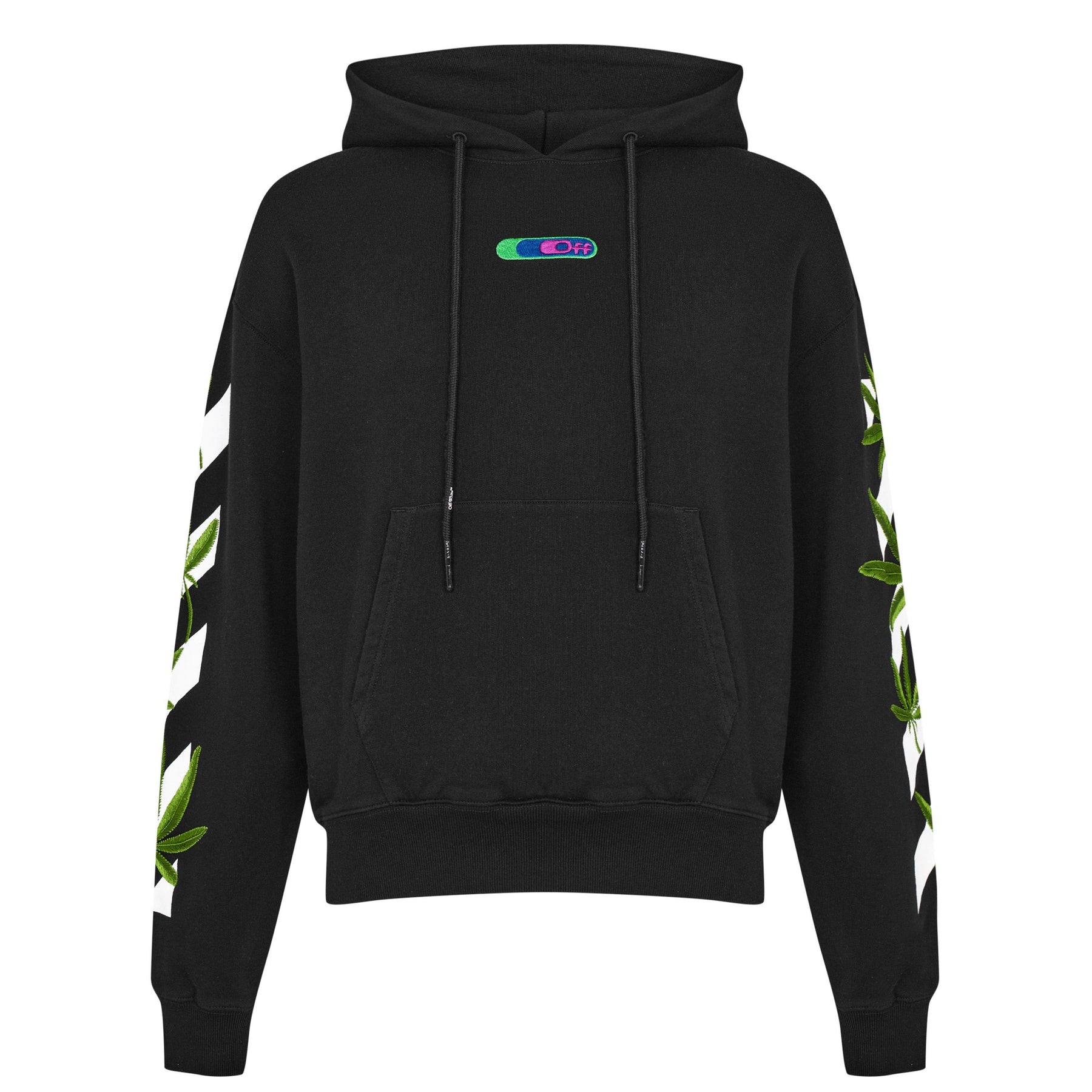 Men's Weed Arrows Over The Head Design Hoodie