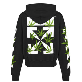Men's Weed Arrows Over The Head Design Hoodie