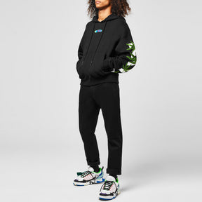 Men's Weed Arrows Over The Head Design Hoodie