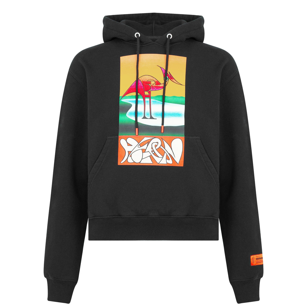 Abstract Heron Hoodie