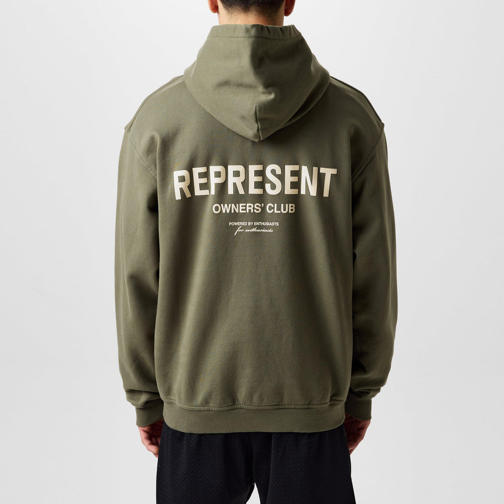 Men's Logo Cotton Owners Club Hoodie