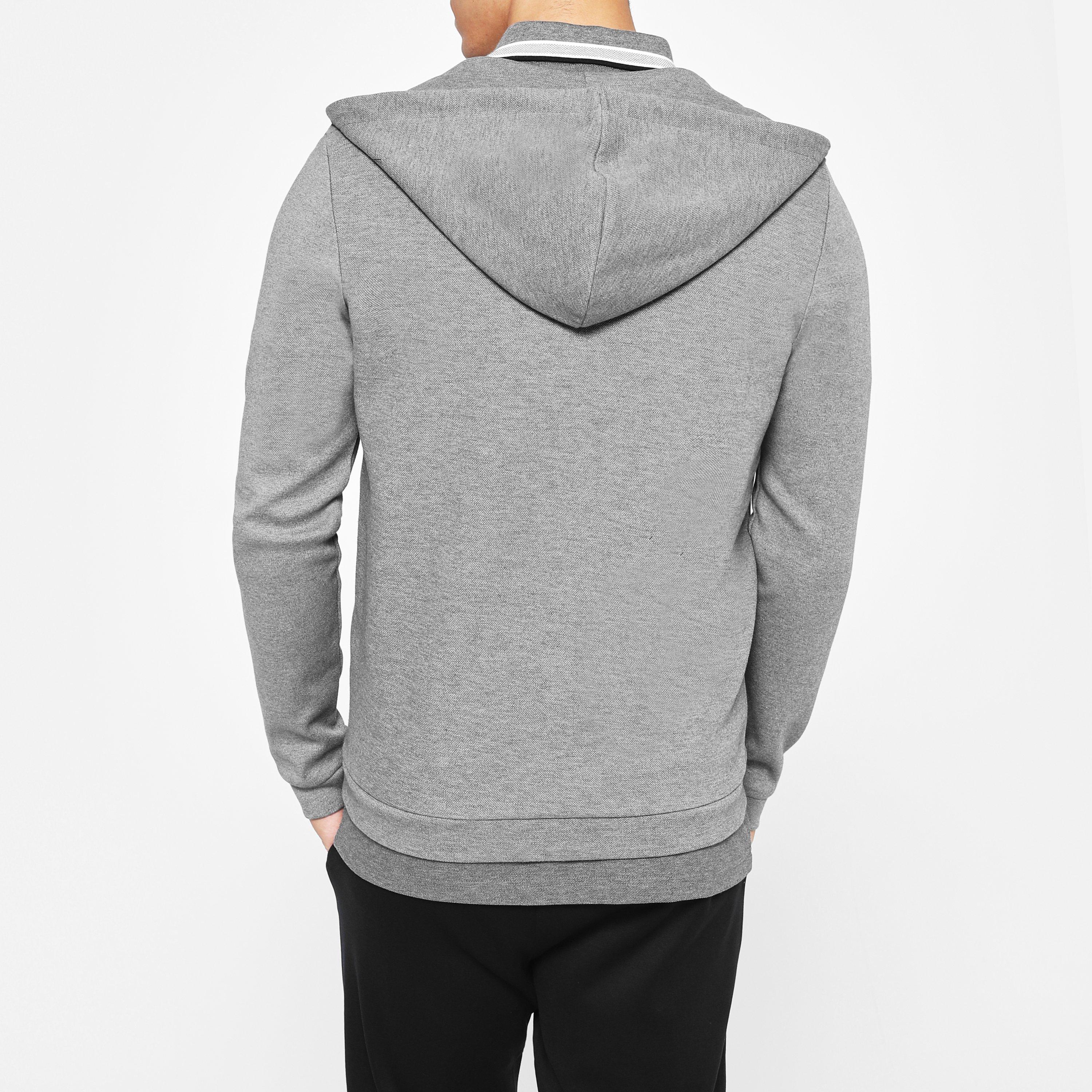 Saggy Curve Zip Hoodie