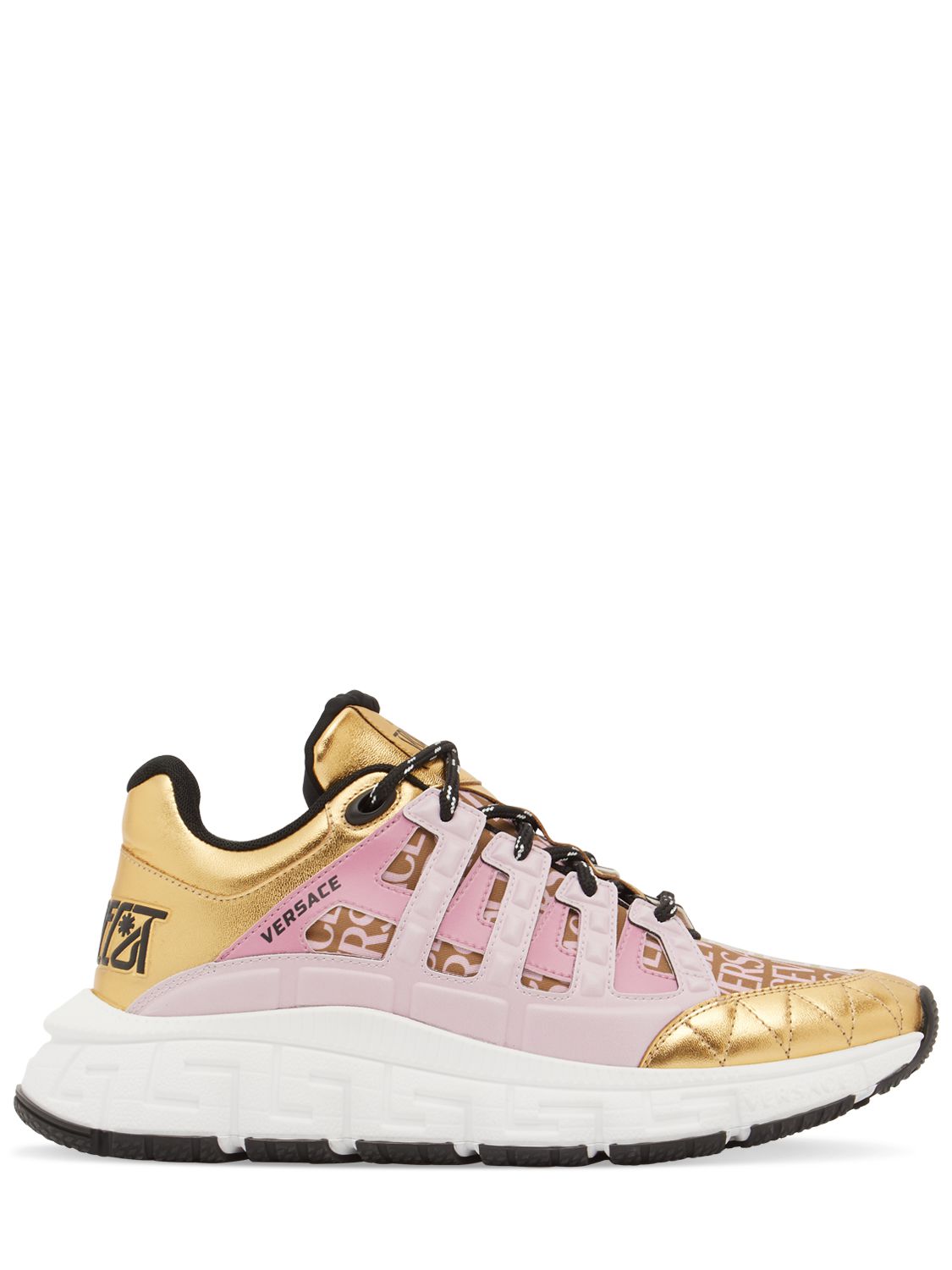 Versace Versace Leather sneakers - Size: UK 7 Sneakers | Shop From The Mirage