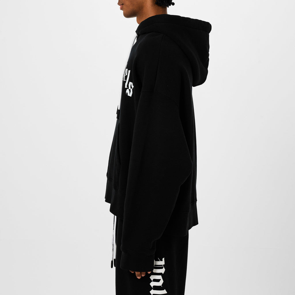 Curved Logo Hoodie
