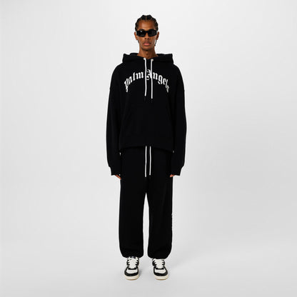 Curved Logo Hoodie