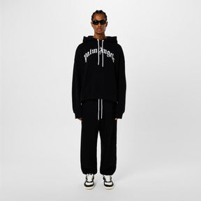 Curved Logo Hoodie