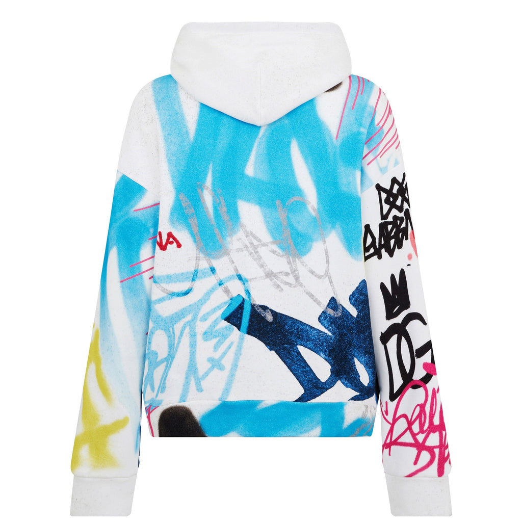 Spray Graffiti Logo Hoodie