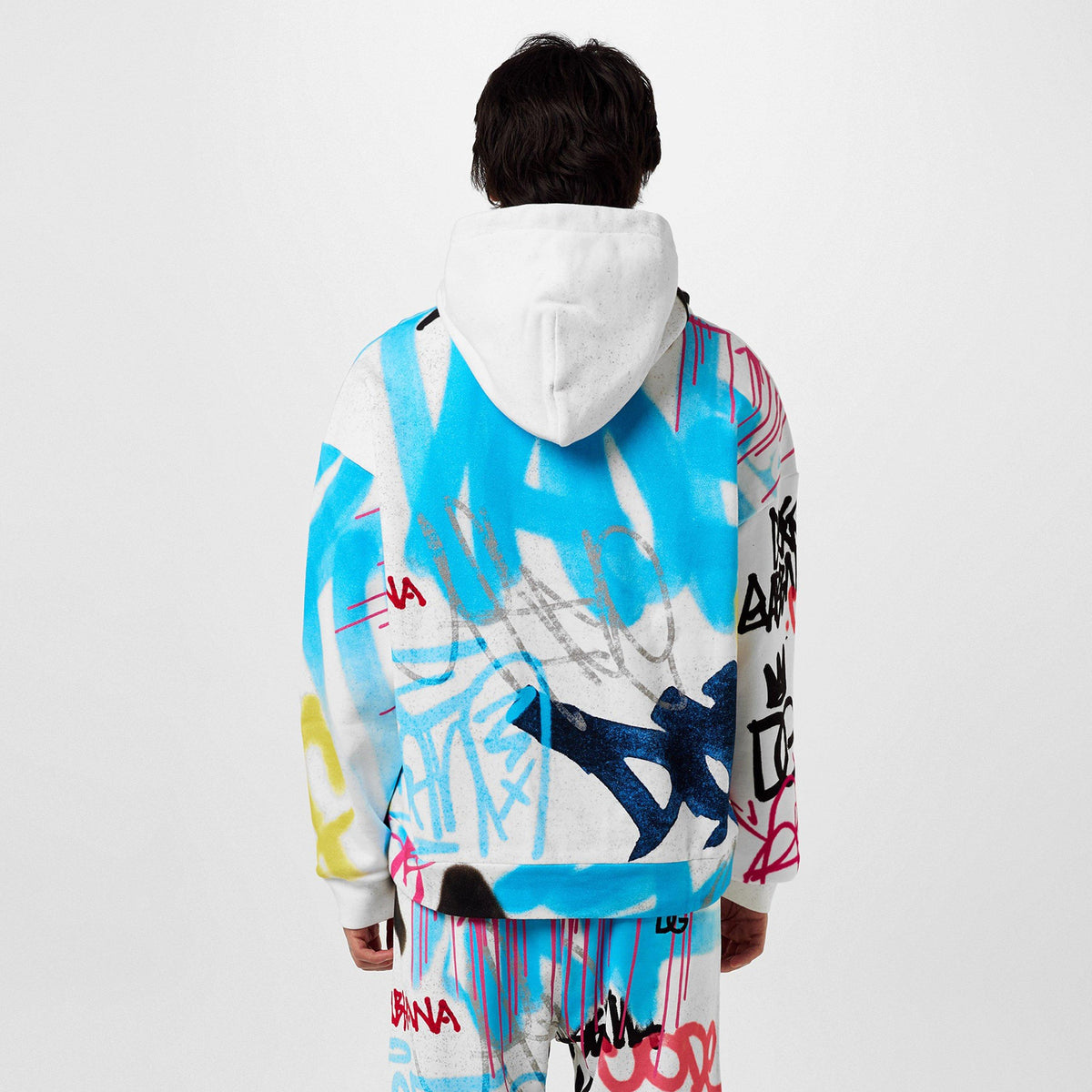 Spray Graffiti Logo Hoodie